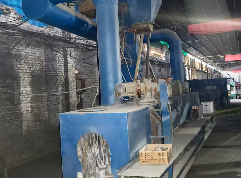 এলপিজি সিলিন্ডার উত্পাদন লাইনের জন্য শট ব্লাস্টিং মেশিন